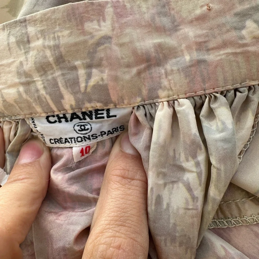 Vintage CHANEL 70’s Full skirt - Picture 4 of 7